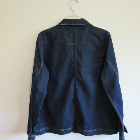 CARHARTT Women's Denim Size XL Work Relaxed Fit Jacket - Picture 6 of 7